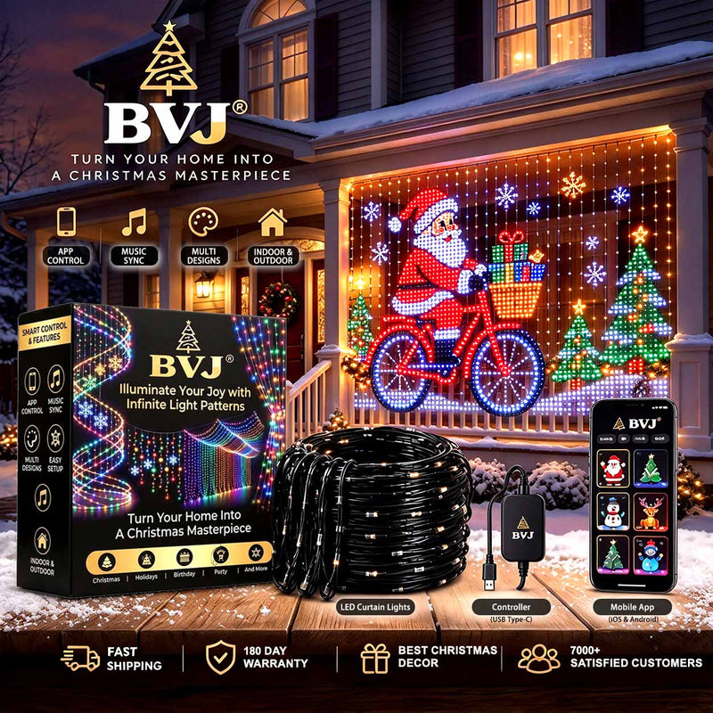 BVJ® Animated Christmas Lights