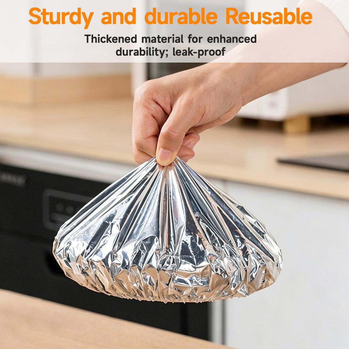🔥 70% OFF Today✨SVOZK® Reusable Elastic Foil Food Covers – Keep Food Fresh, Warm & Protected 🍽️