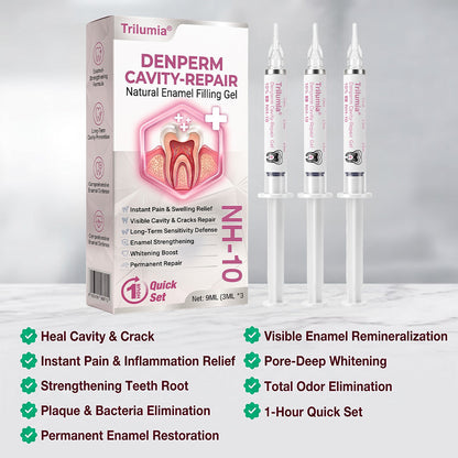 🇺🇸Trilumia® DenPerm🦷 Cavity-Repair Natural Enamel Filling Gel🌸