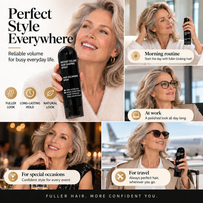 👩‍🦱 Toclvo®  Peach-Scented Volumizing & Hair Styling Spray