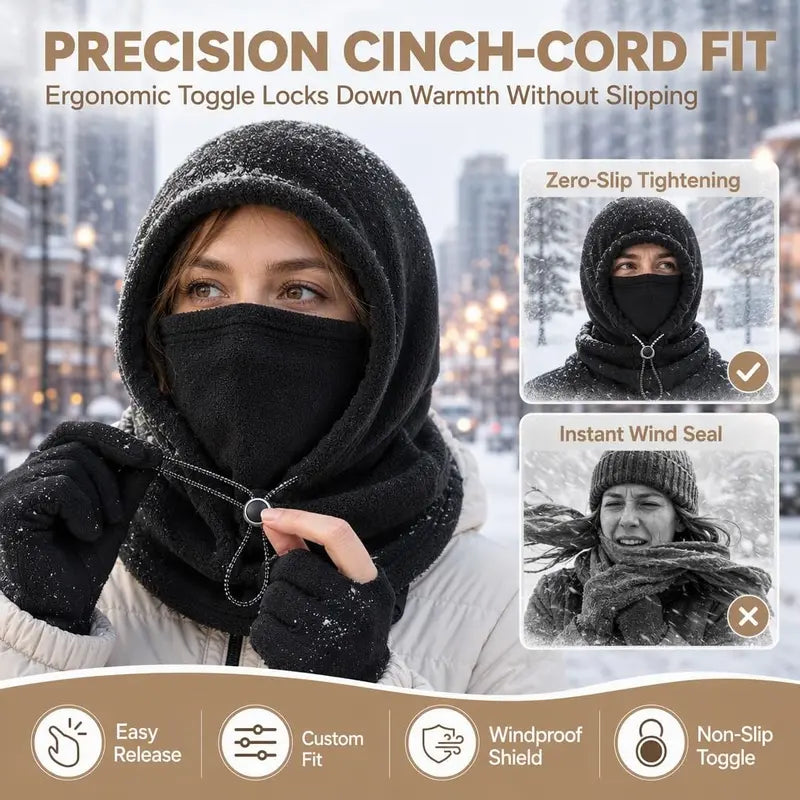 🔥 Warm Winter Sherpa Hat – Cozy, Soft & Cold-Weather Ready (offer)