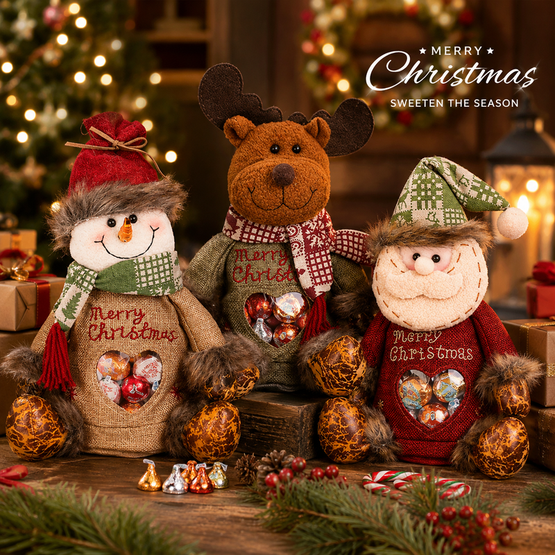 Christmas Zipper Gift Bags