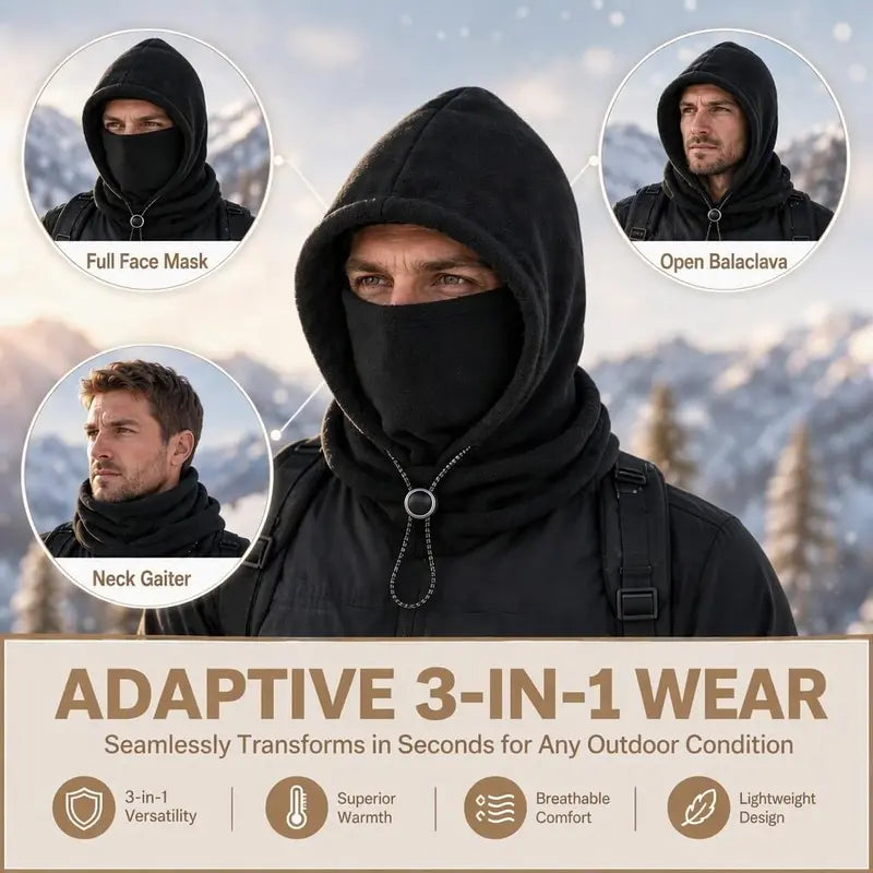 🔥 Warm Winter Sherpa Hat – Cozy, Soft & Cold-Weather Ready (offer)