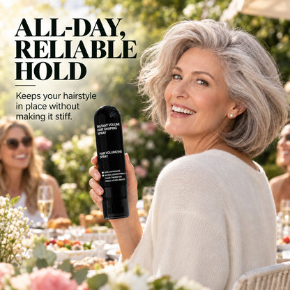 👩‍🦱 Toclvo®  Peach-Scented Volumizing & Hair Styling Spray