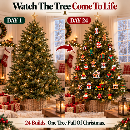 🎅🔥LAST DAY 50% OFF ✨ SVOZK® Christmas Countdown Brick Building Advent Calendar For Families