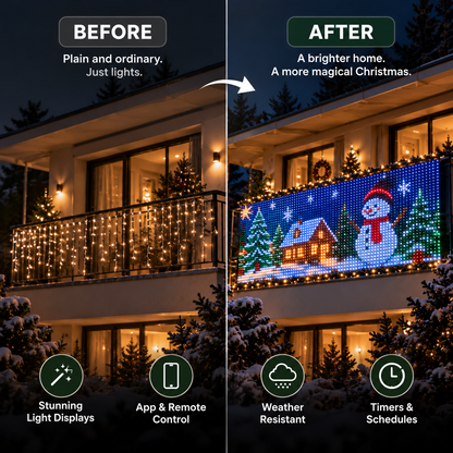 MerryPixels smart animated Christmas lights — product image 4