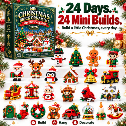 🎅🔥LAST DAY 50% OFF ✨ SVOZK® Christmas Countdown Brick Building Advent Calendar For Families