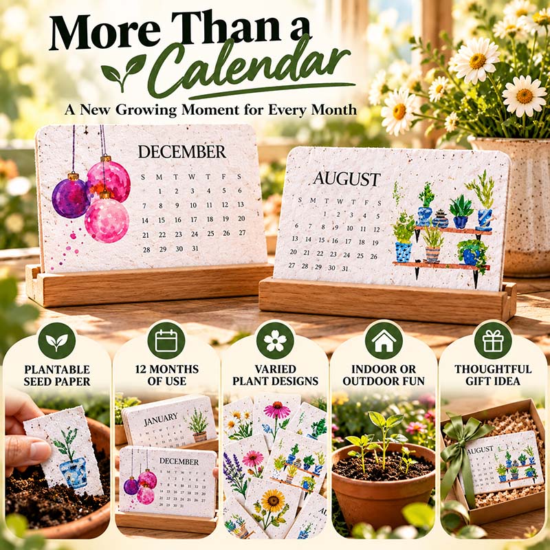 2027 Plantable Calendar