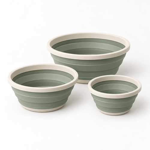 TotForge FoldPrep Collapsible Prep Bowl Set