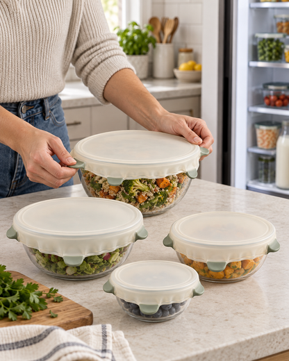 TotForge FreshFit Reusable Bowl Covers