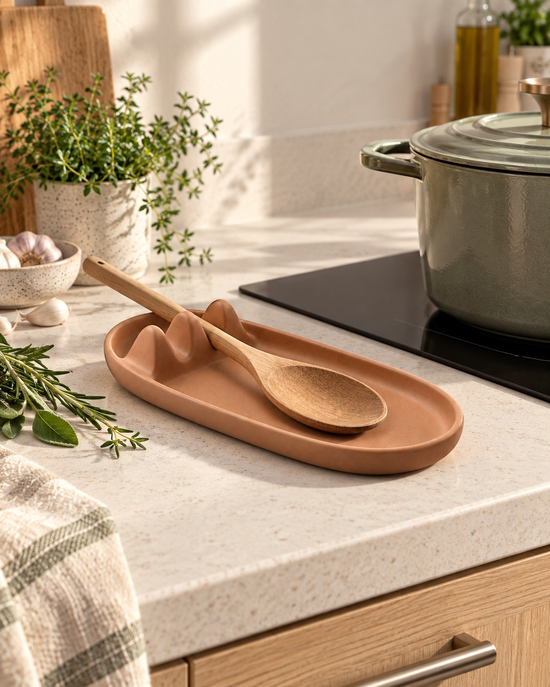 TotForge RestDock Countertop Utensil Rest