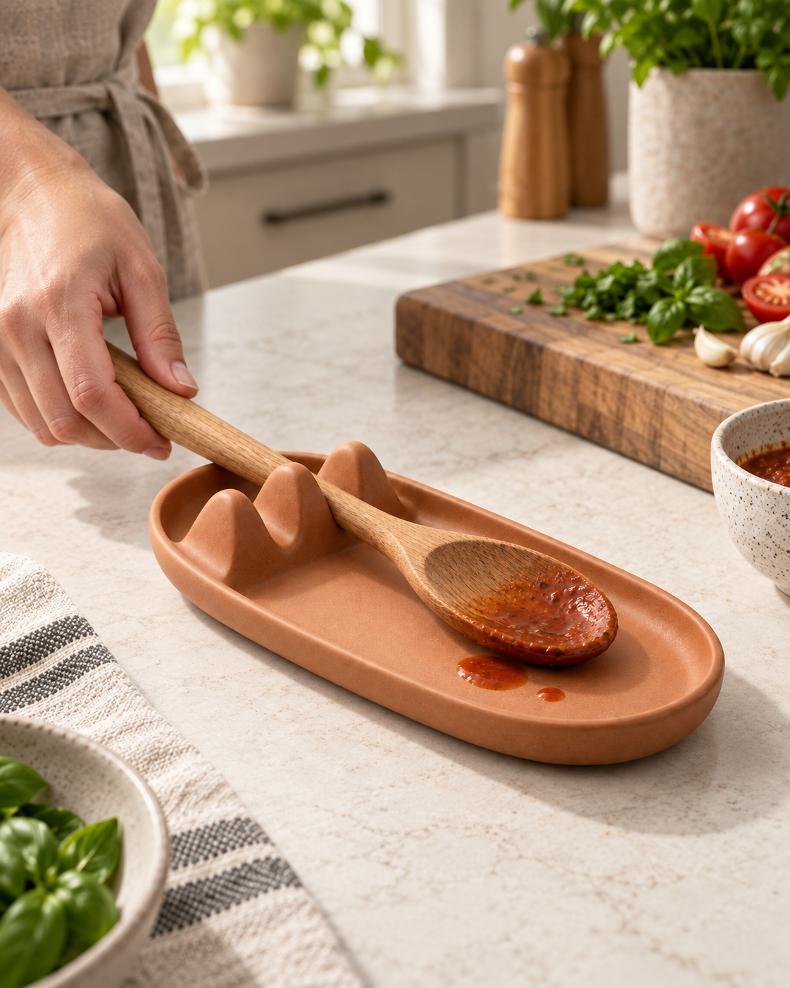 TotForge RestDock Countertop Utensil Rest