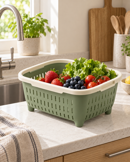 TotForge RinseStack Produce Basket
