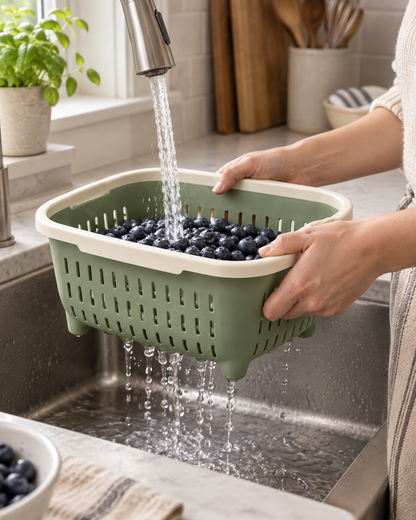 TotForge RinseStack Produce Basket